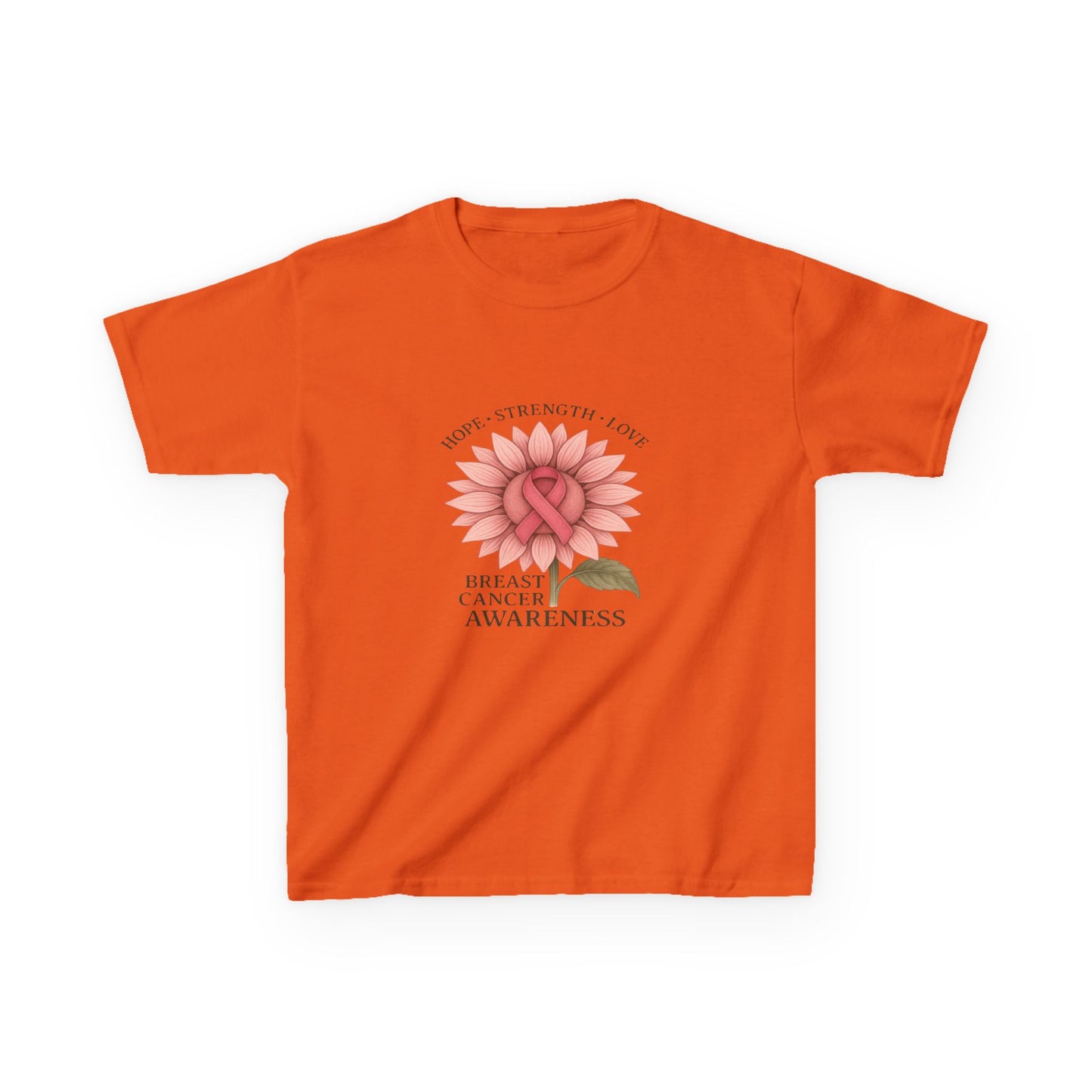 Breast Cancer Awareness Dino Tee - Hope, Strength, Love