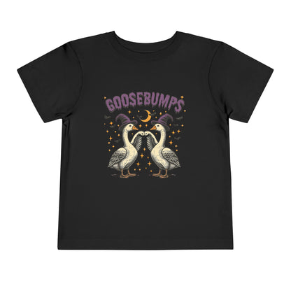 Goosebumps Halloween Toddler Tee - Funny Spooky Xmas