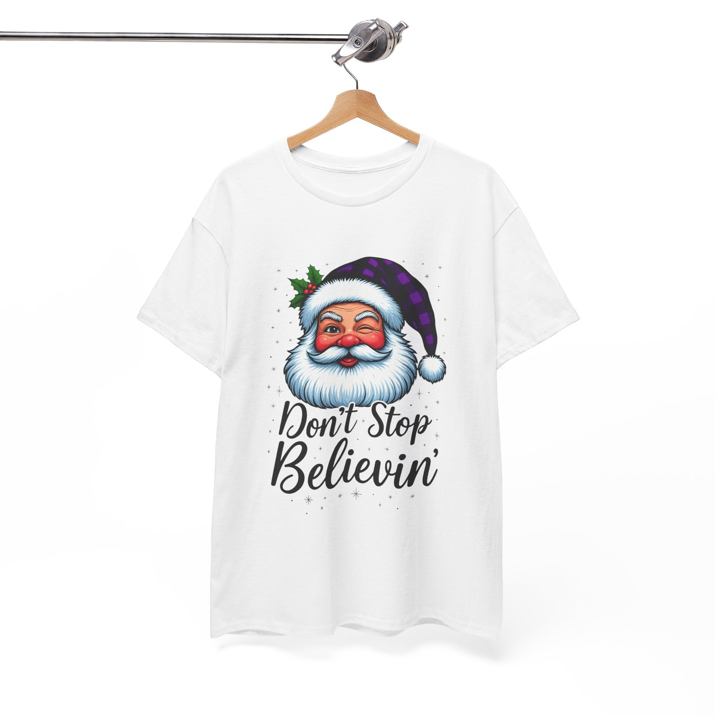 Santa's Hope: Don't Stop Believin' Holiday Tee