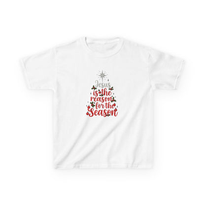 Jesus is the Reason Christmas Dinosaur Tee