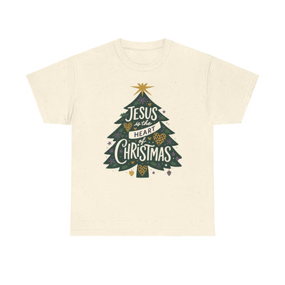 Jesus is the Heart of Christmas Tee