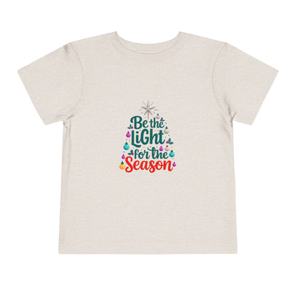 Be the Light Toddler Christmas Tee