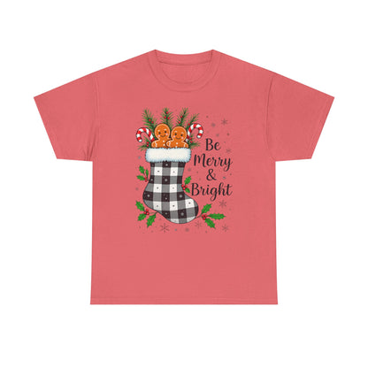 Merry & Bright  Stocking Tee