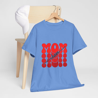 Retro Mom Cheer Tee – Bold Support & Spirit Shirt