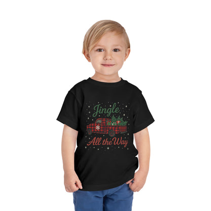 Jingle All the Way Toddler Christmas Tee