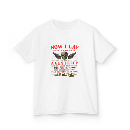 Now I Lay Me Down to Sleep - Dinosaur Skull Tee