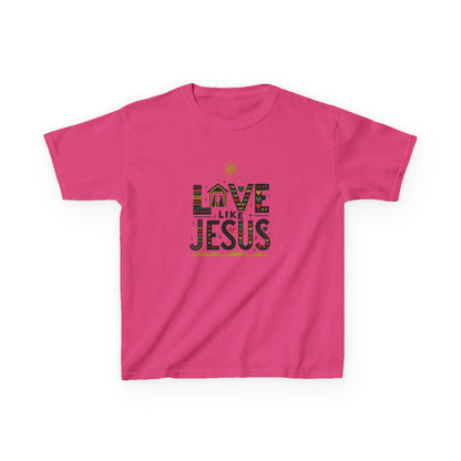 Live Like Jesus Christmas Dinosaur Tee