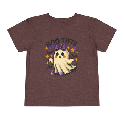 Boo-tiful Ghost Halloween Toddler Tee