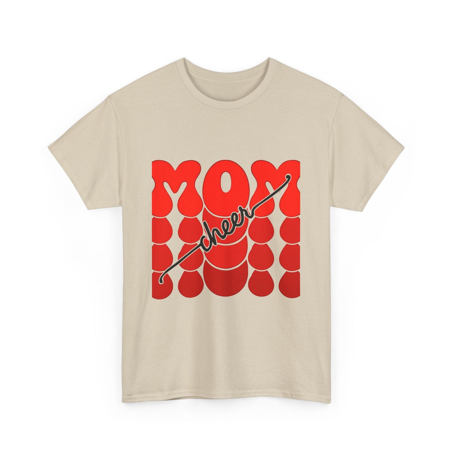 Retro Mom Cheer Tee – Bold Support & Spirit Shirt