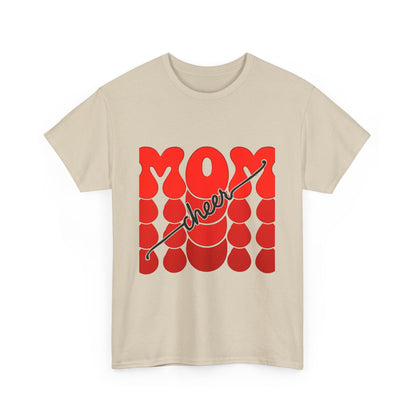Retro Mom Cheer Tee – Bold Support & Spirit Shirt
