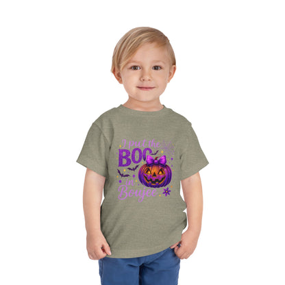 Boo-jee Halloween Toddler Tee