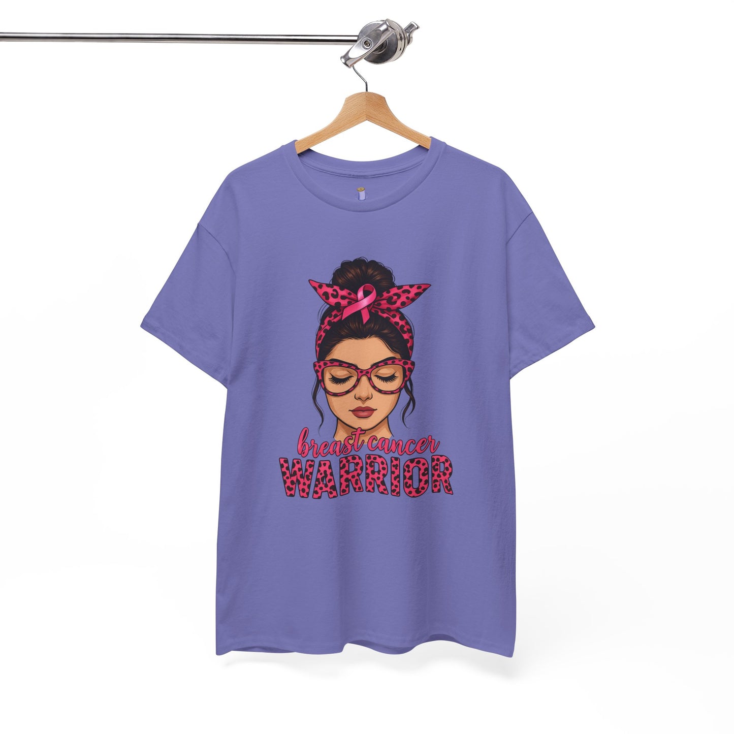 Breast Cancer Warrior Tee, Inspirational T-Shirt for Survivors, Supportive Gift for Cancer Awareness Events, Unisex Cotton Top, [...]