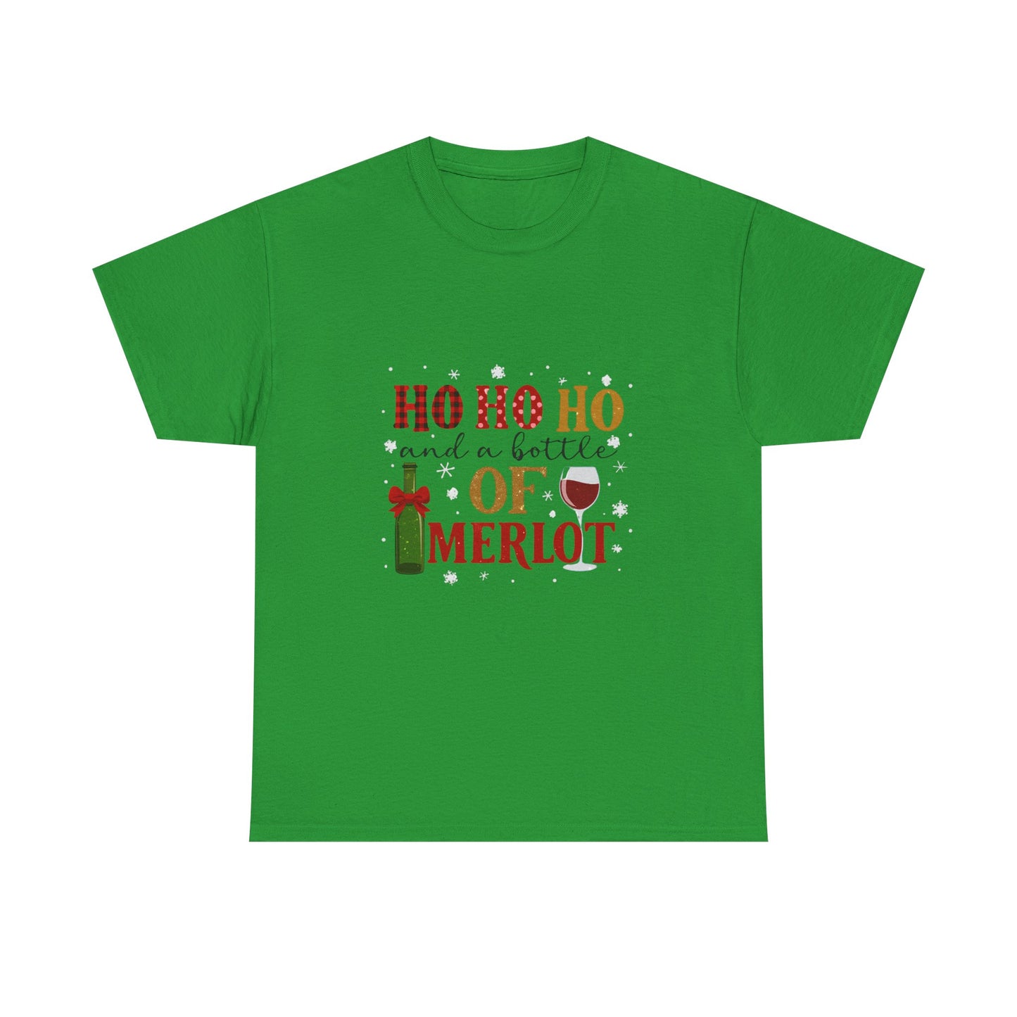 Ho Ho Ho Merlot Christmas Tee