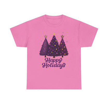 Christmas Tree Unisex Tee - Happy Holidays Design