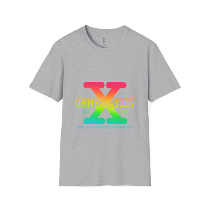 Retro Generation X T-Shirt | Vintage Style Tee, Unisex Gift, Nostalgia Apparel, 80s 90s Fashion, Graphic Tee