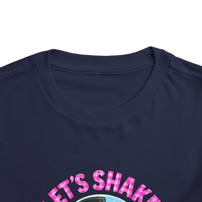 Let's Shake Things Up! Snow Globe Toddler Christmas Tee