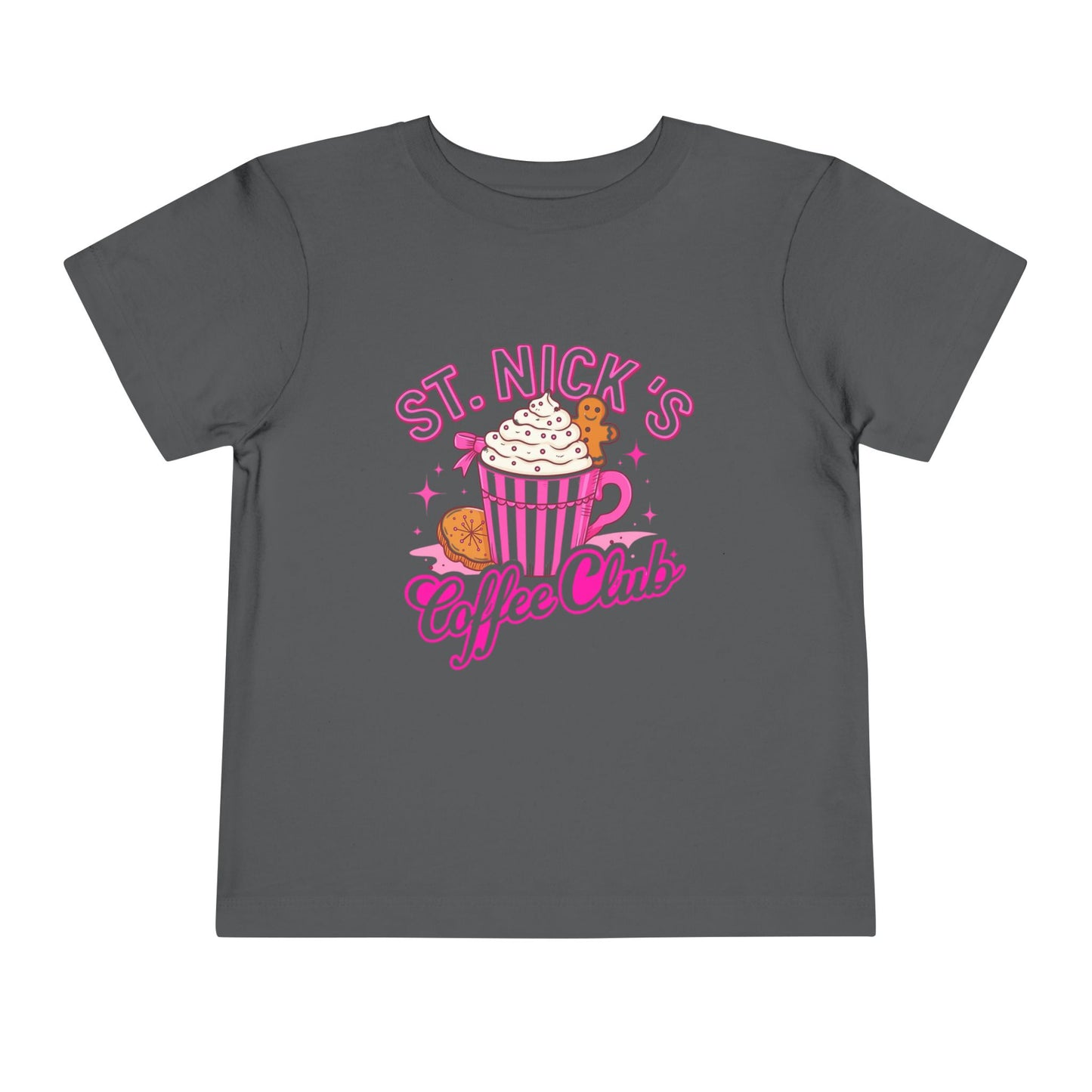St. Nick's Coffee Club Toddler Christmas Tee