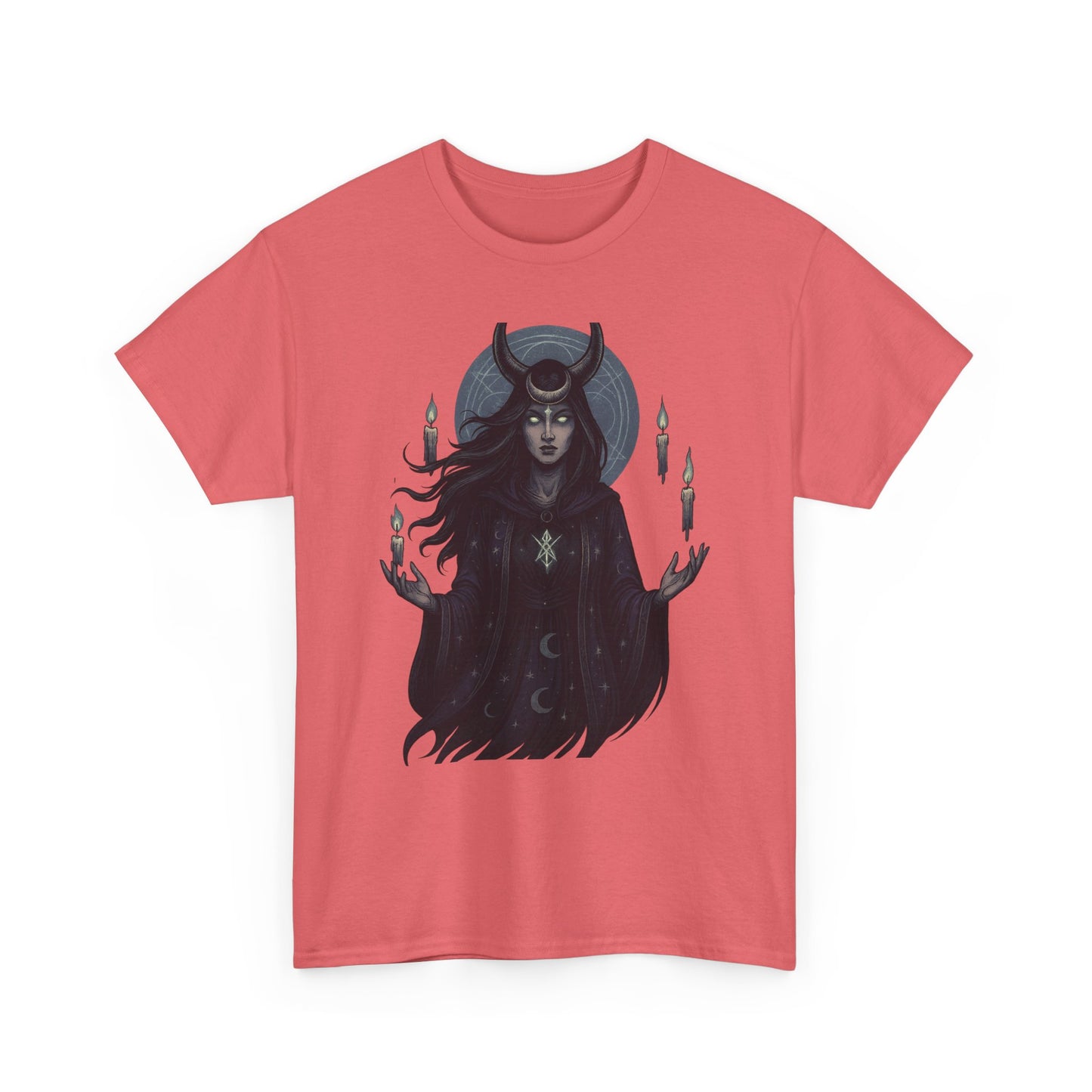 Moonlit Sorceress – Enchanted Candlelight Tee