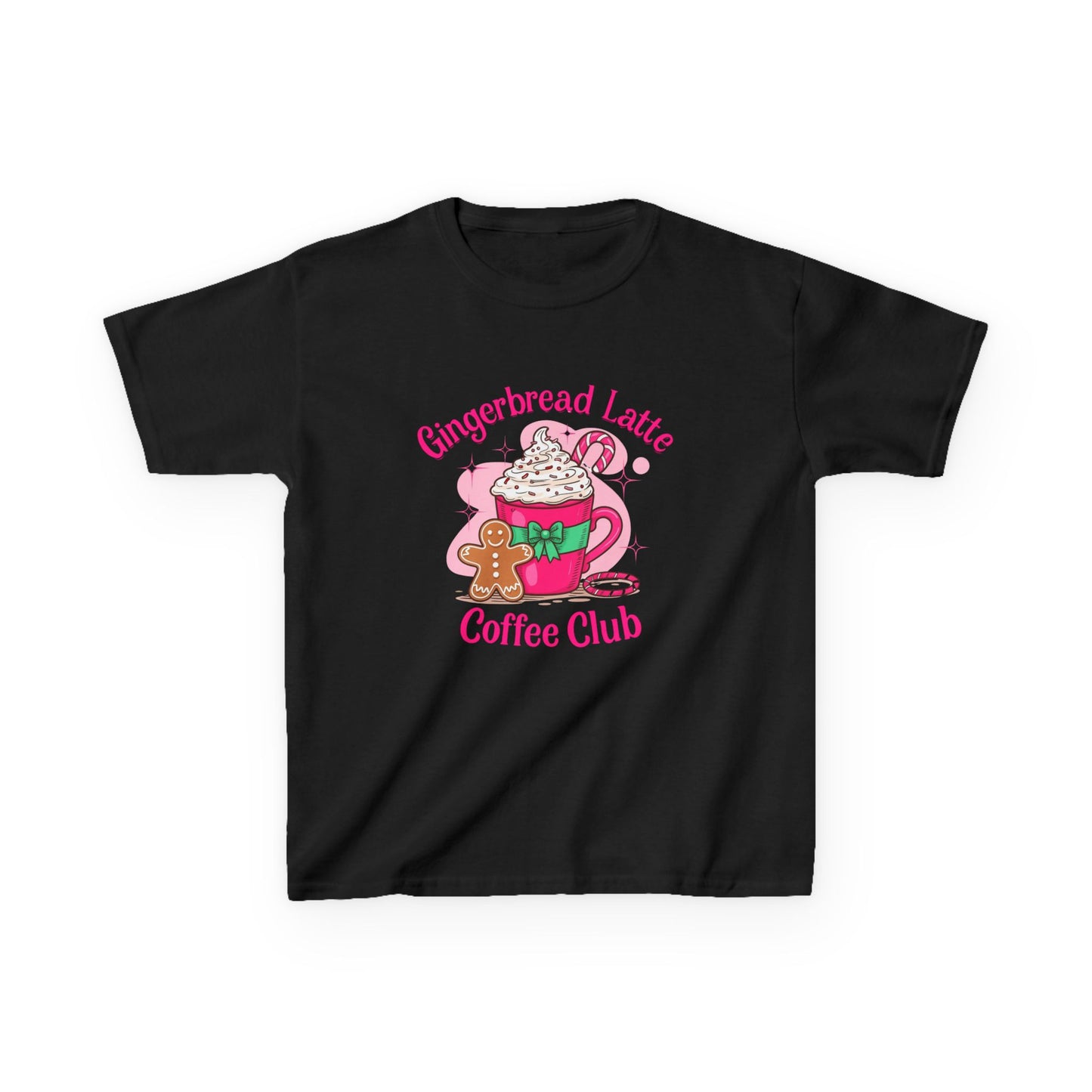 Gingerbread Latte Dino Tee - Christmas Fun!
