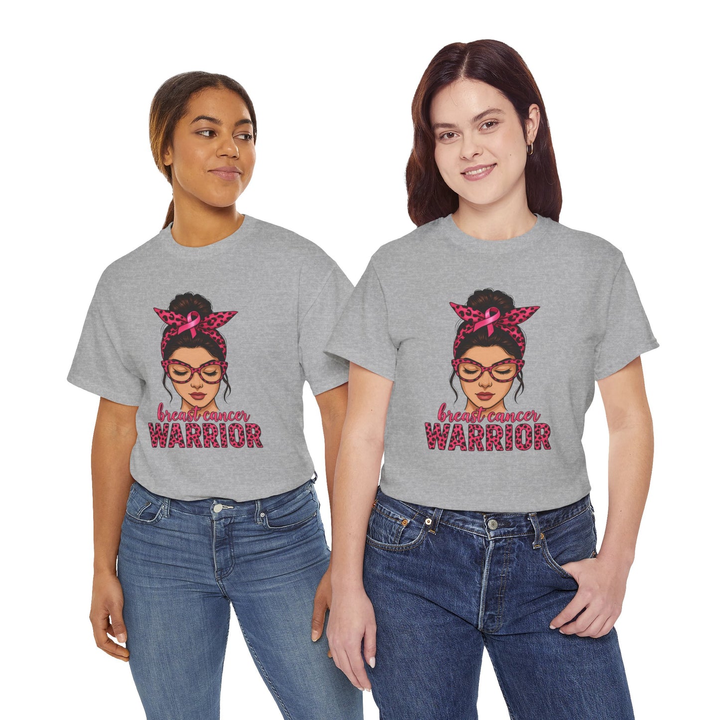 Breast Cancer Warrior Tee, Inspirational T-Shirt for Survivors, Supportive Gift for Cancer Awareness Events, Unisex Cotton Top, [...]