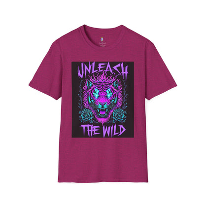 Unleash the Wild Graphic Tee | Cool Graphic Shirt, Unisex T-Shirt, Animal Lover Gift, Nature-Inspired Fashion, Festival Wear