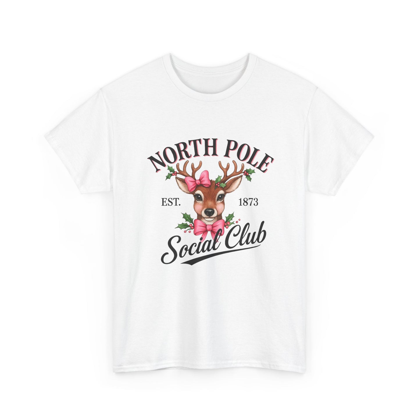 North Pole Social Club Reindeer Tee