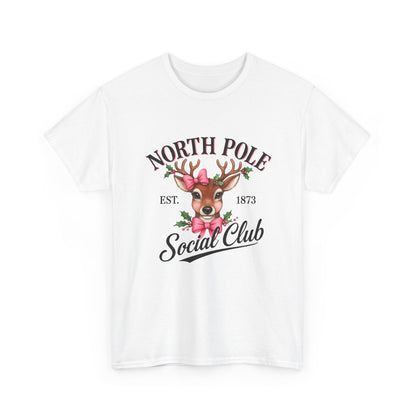 North Pole Social Club Reindeer Tee