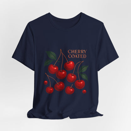 Cherry Coated Tee — Vintage Cherry Graphic T-Shirt
