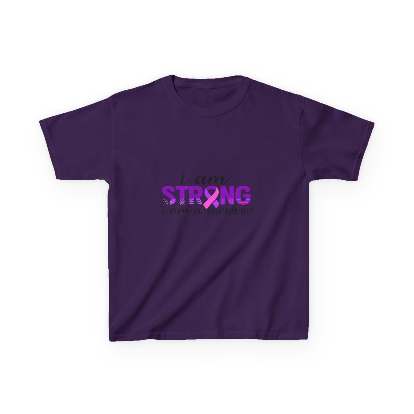 Strong Survivor Dinosaur Tee - Christmas Gift for Kids