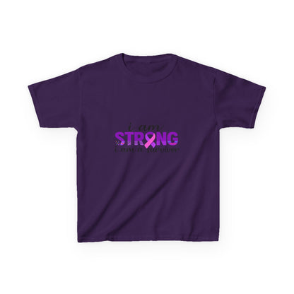 Strong Survivor Dinosaur Tee - Christmas Gift for Kids