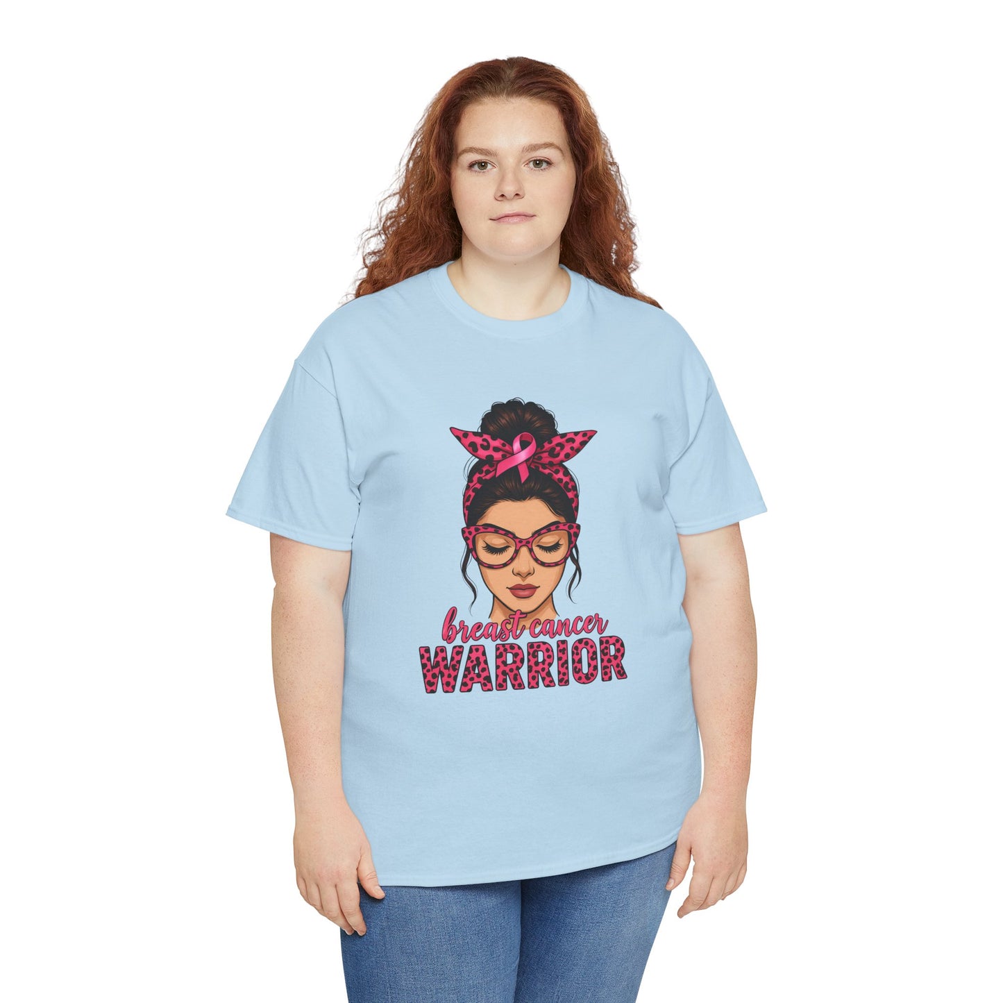 Breast Cancer Warrior Tee, Inspirational T-Shirt for Survivors, Supportive Gift for Cancer Awareness Events, Unisex Cotton Top, [...]