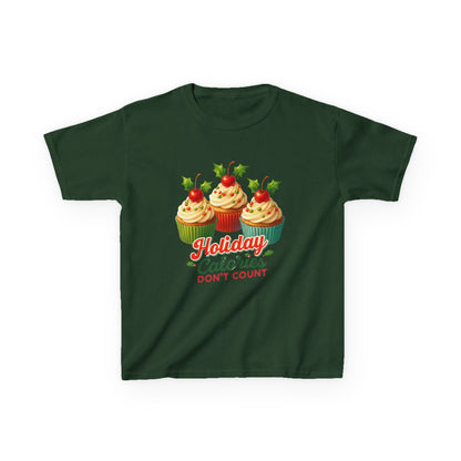 Holiday Cupcake Dino Tee - Christmas Fun!