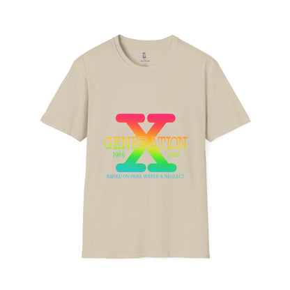 Retro Generation X T-Shirt | Vintage Style Tee, Unisex Gift, Nostalgia Apparel, 80s 90s Fashion, Graphic Tee
