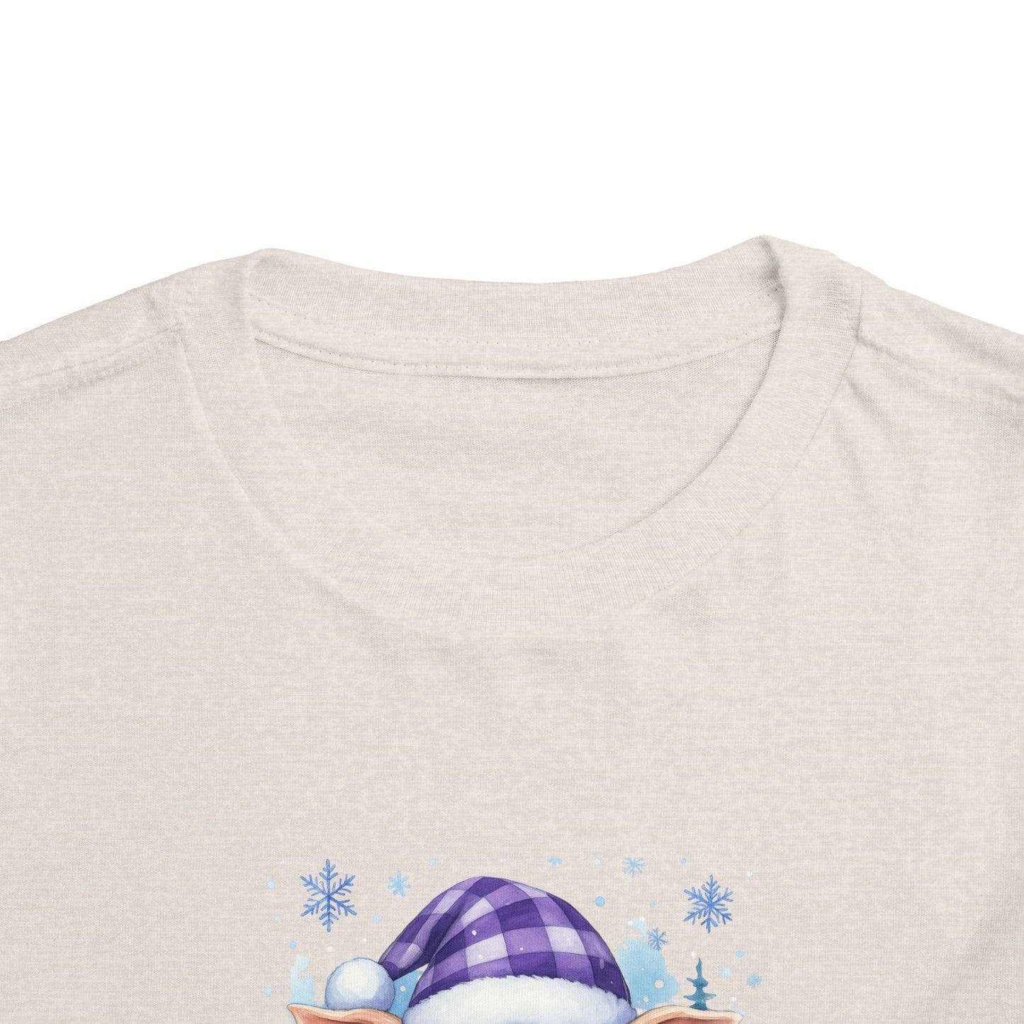 Chillin' Piggy Toddler Christmas Tee