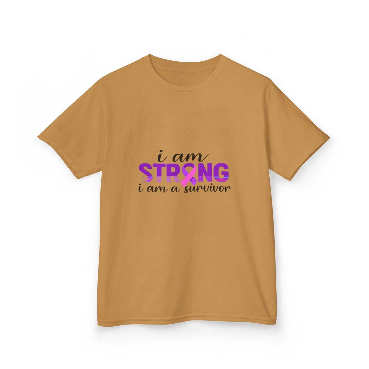 Strong Survivor Dinosaur Tee - Christmas Gift for Kids