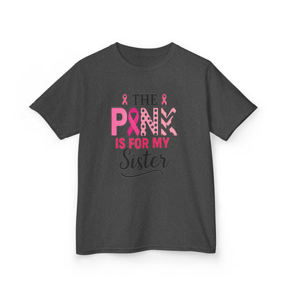 Pink Ribbon Sister Tee: Breast Cancer Awareness Gift