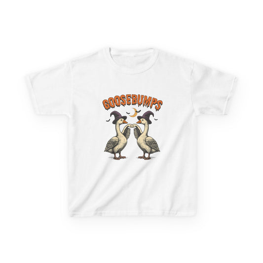 Goosebumps Halloween Geese Kids Tee