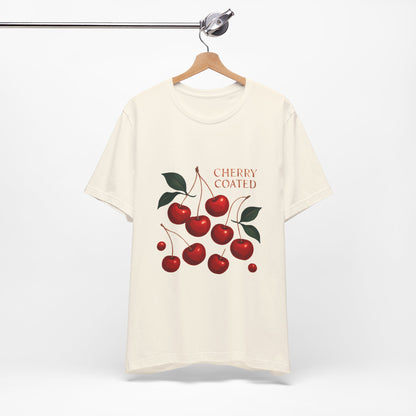 Cherry Coated Tee — Vintage Cherry Graphic T-Shirt
