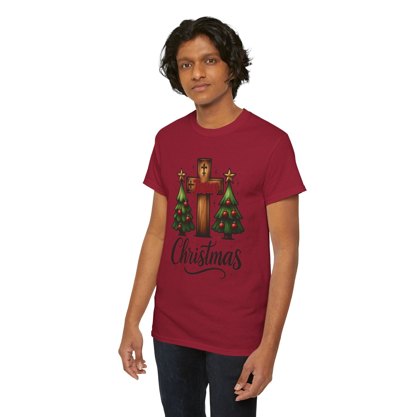 Christmas Cross Unisex Tee