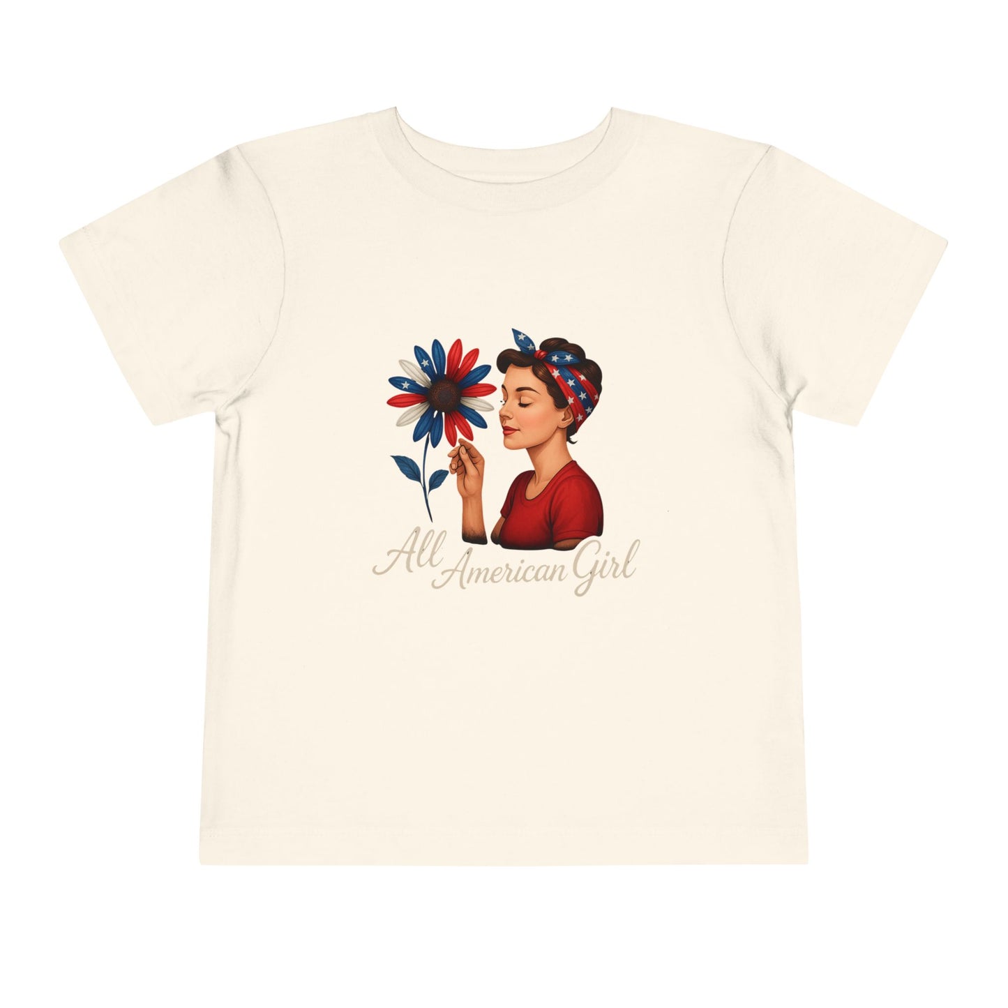 All American Girl Toddler Tee