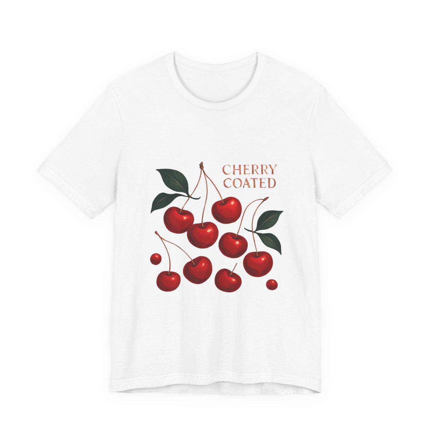 Cherry Coated Tee — Vintage Cherry Graphic T-Shirt