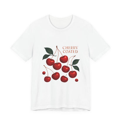 Cherry Coated Tee — Vintage Cherry Graphic T-Shirt