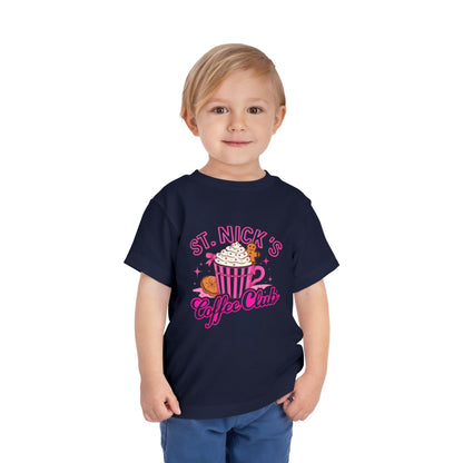 St. Nick's Coffee Club Toddler Christmas Tee