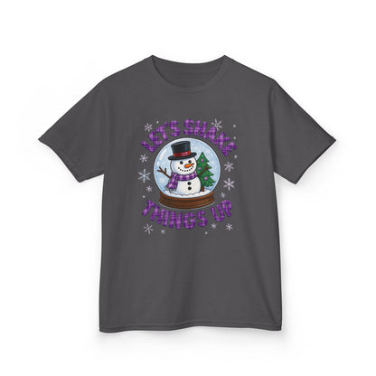OT Snowman Snow Globe Kids Christmas Tee