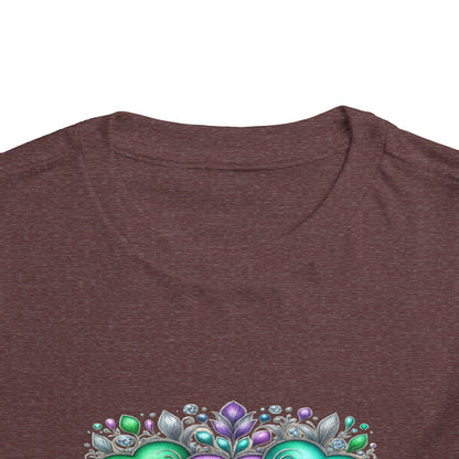 Toddler Tee Live Laugh Love Floral Design