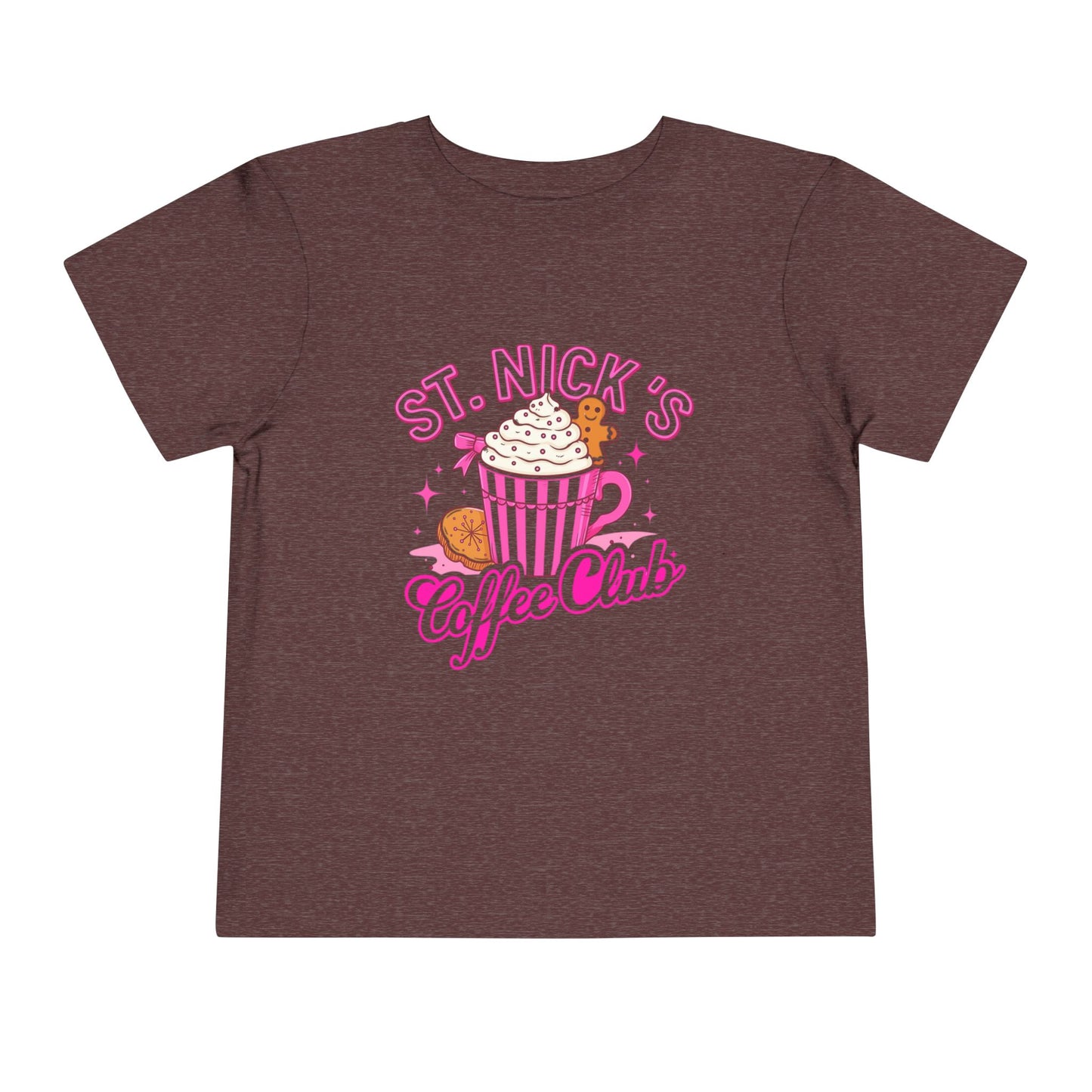 St. Nick's Coffee Club Toddler Christmas Tee