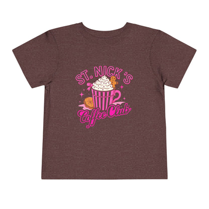 St. Nick's Coffee Club Toddler Christmas Tee
