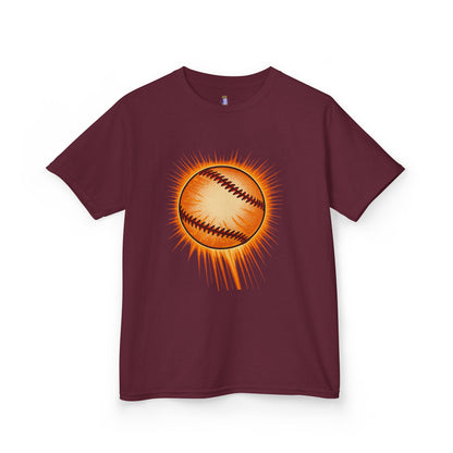 Kids Baseball Graphic Tee, Youth Sports Shirt, Summer Outdoor Top, Gift for Little Athletes, Baseball Lover Apparel