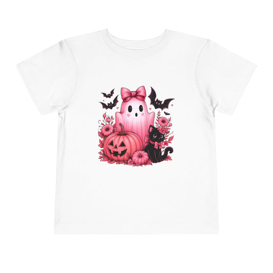 Toddler Spooky Ghost Halloween Tee