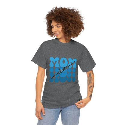 Blue Mom Cheer T-Shirt